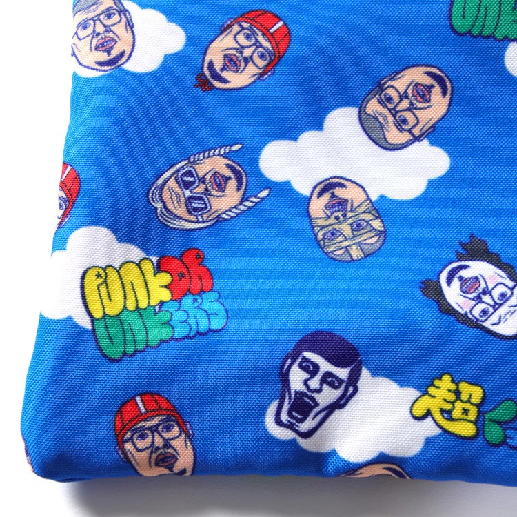 PDSx野性爆弾くっきー］ くっきー総柄ポーチ | ALL ITEMS,COLLABO