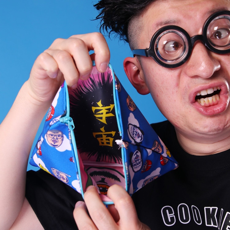 PDSx野性爆弾くっきー］ くっきー総柄ポーチ | ALL ITEMS,COLLABO