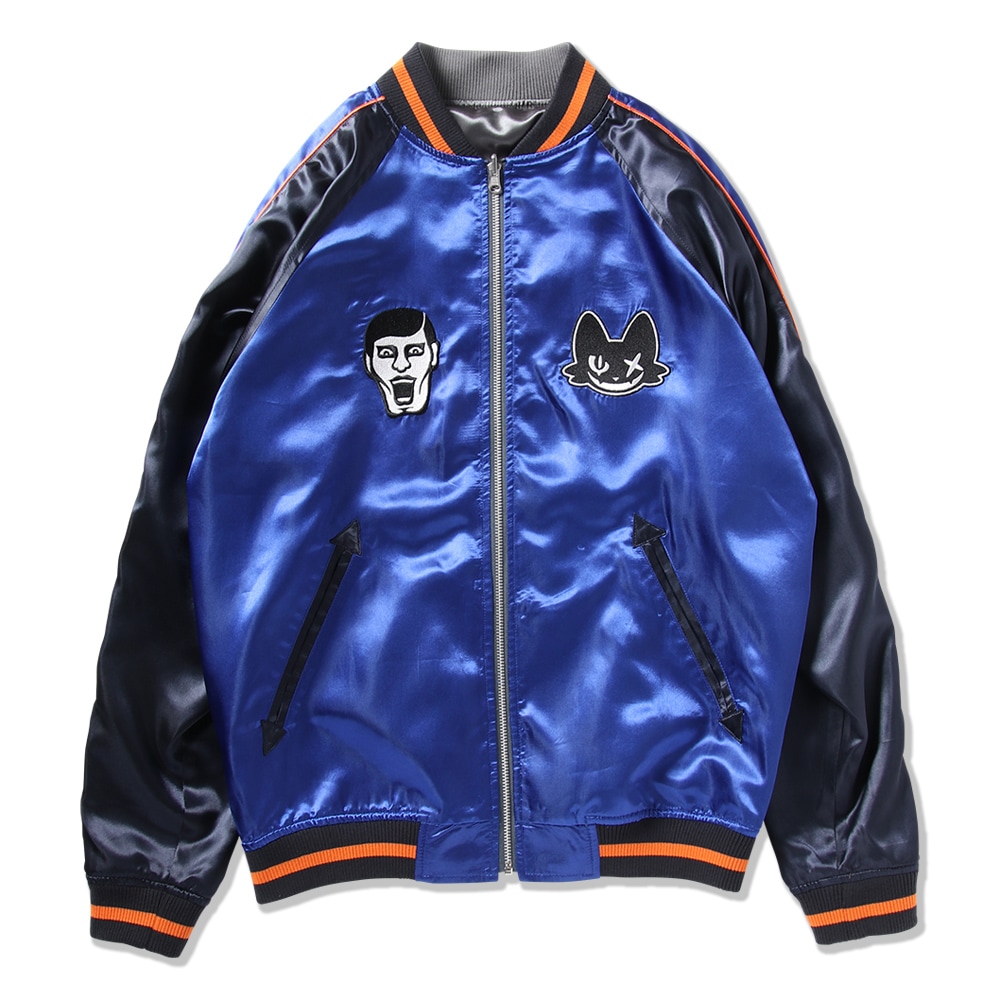 PDSxNONSENSE JP］妖怪スカジャン / BLUE | 全商品 | 鷹の爪Online Store