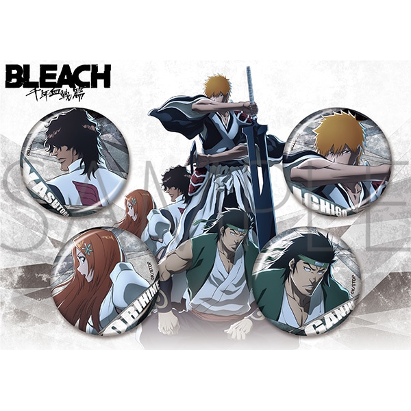 BLEACH 千年血戦篇 缶バッジセット | グッズ 通販 | スタジオぴえろストア