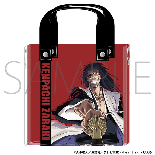 BLEACH 千年血戦篇 クリアバッグ 更木剣八 CALL YOUR NAME VISUAL
