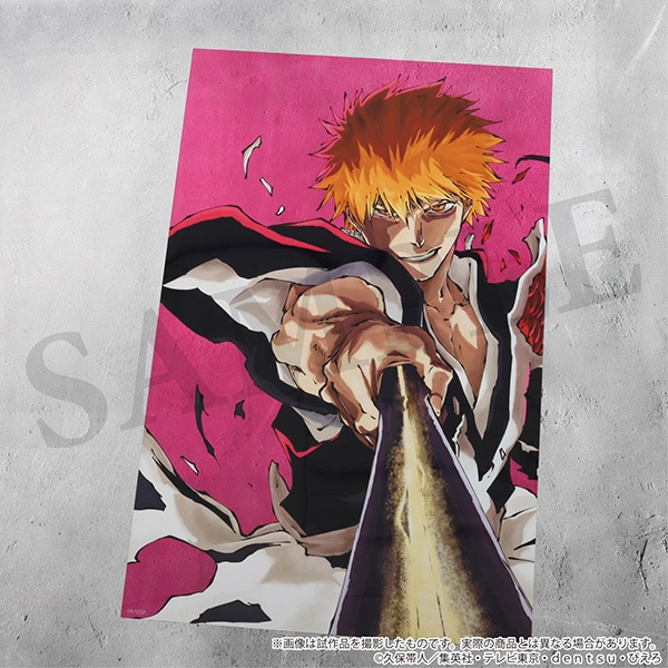 BLEACH 千年血戦篇 クリアポスター 京楽春水 CALL YOUR NAME VISUAL