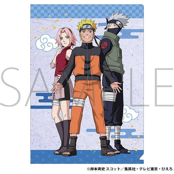 NARUTO-ナルト- 疾風伝 クリアファイルセット -NARUTO 72 series