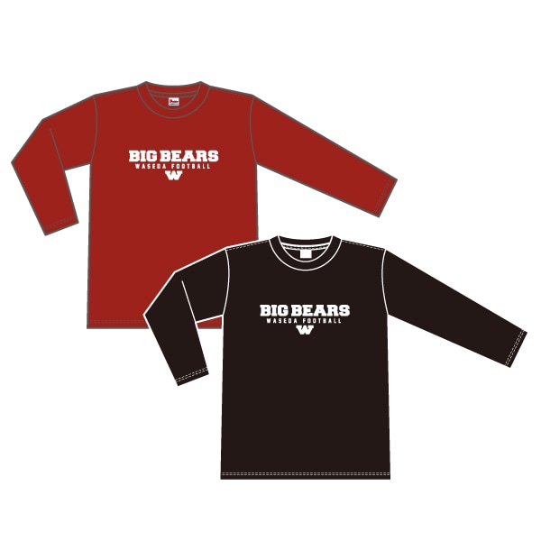早稲田大学ビックベアーズ ロングTシャツ