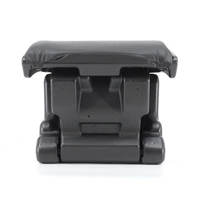 汎用 オットマン フットレスト 2個セット 車用 ブラック PVC レザー