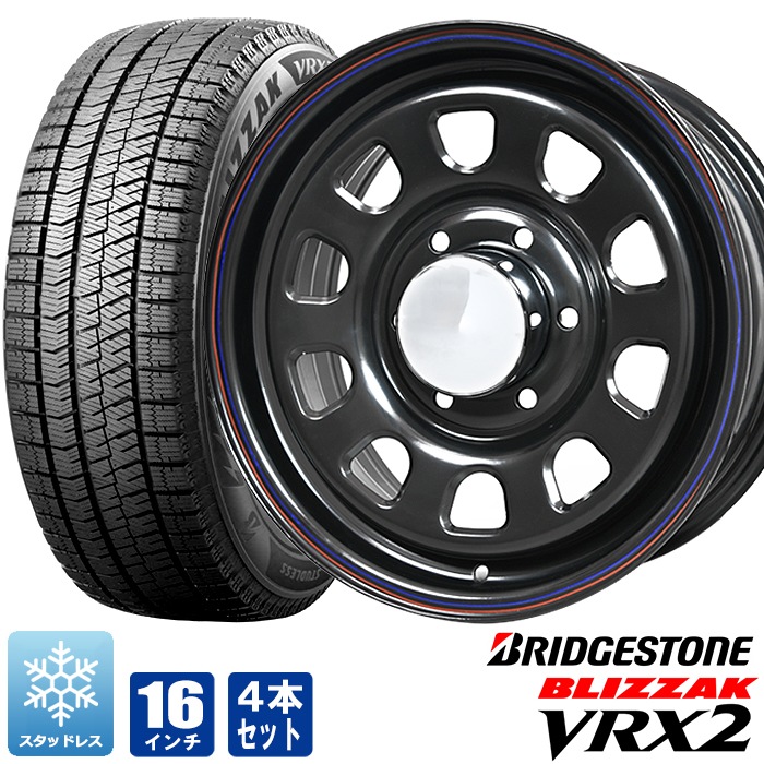 200系ハイエース スタッドレス タイヤ 4本セット デイトナ 16インチ