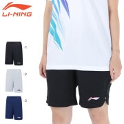 LI-NING AKSS345ハーフパンツ バドミントンウェア(ユニ・メンズ