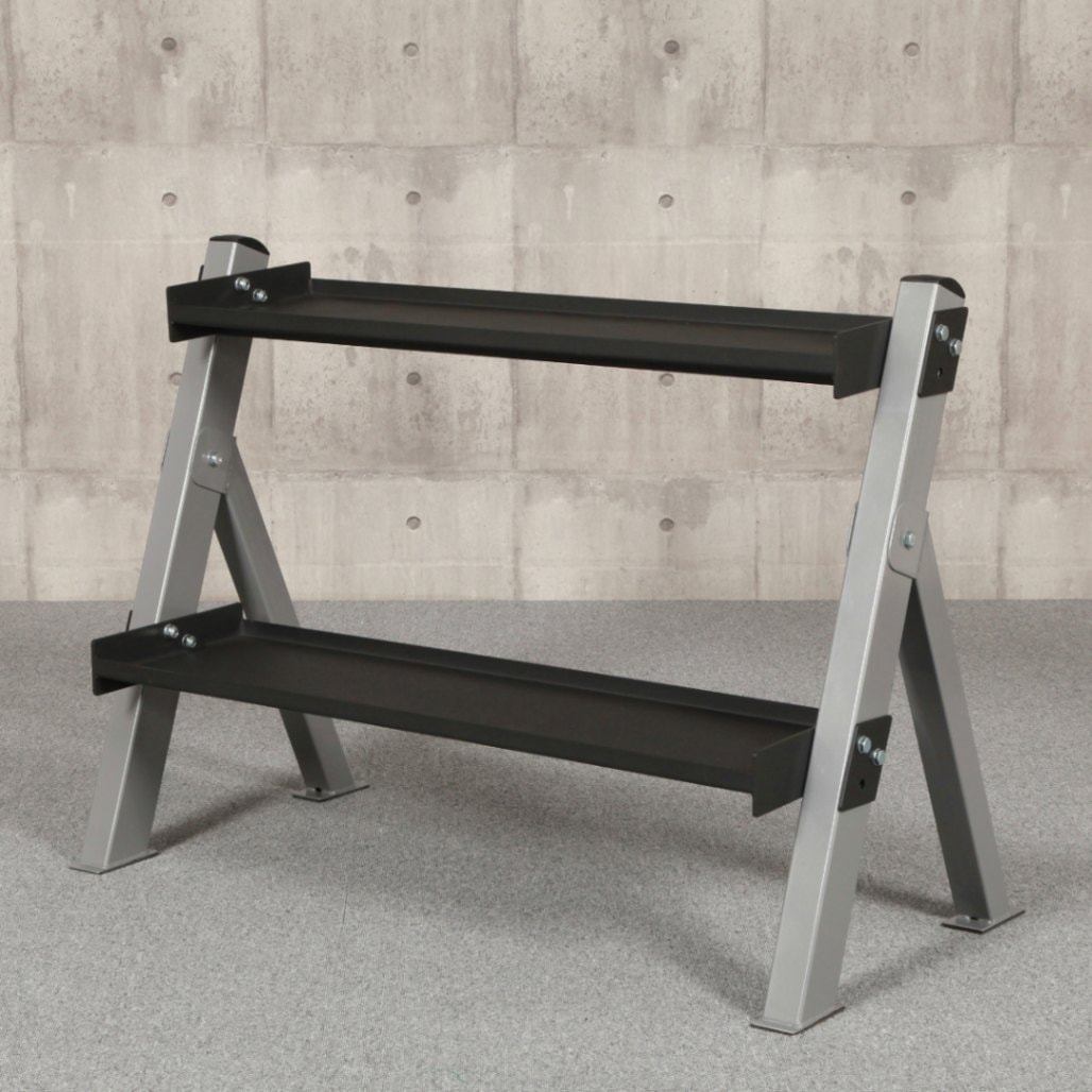 デュアル ケトルベル＆ ダンベルラック IROTEC (アイロテック)