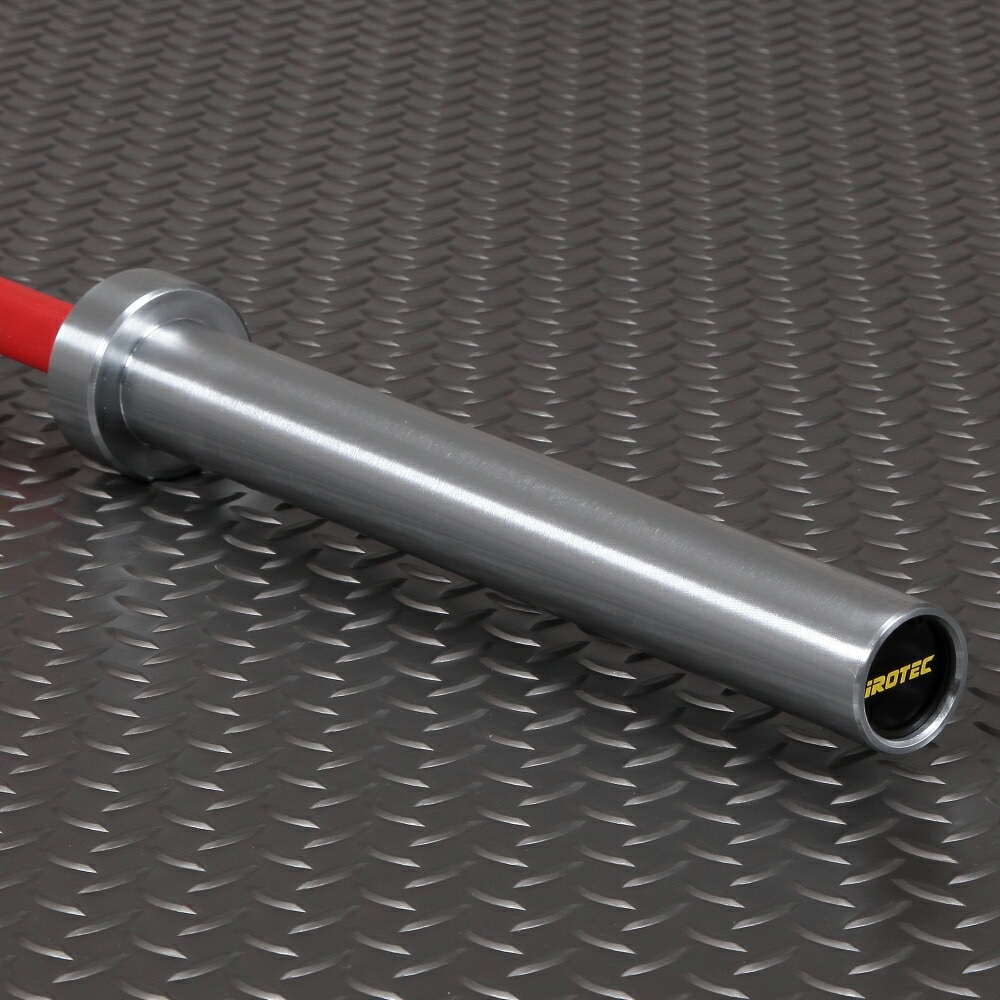 セラコート オリンピックバーベルシャフト レッド(カラー無