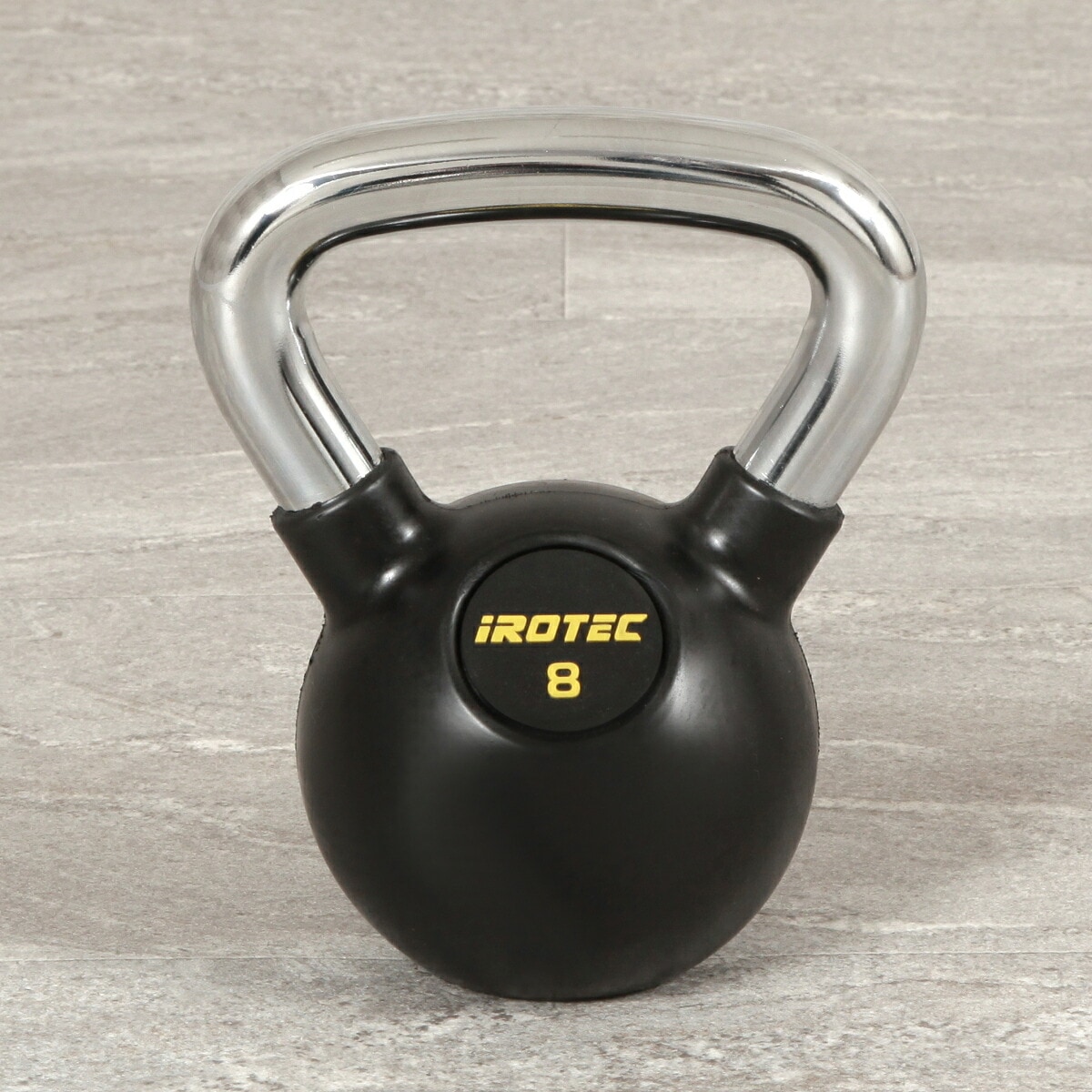 ケトルベル8kg ラバーコーティングタイプ IROTEC (アイロテック)