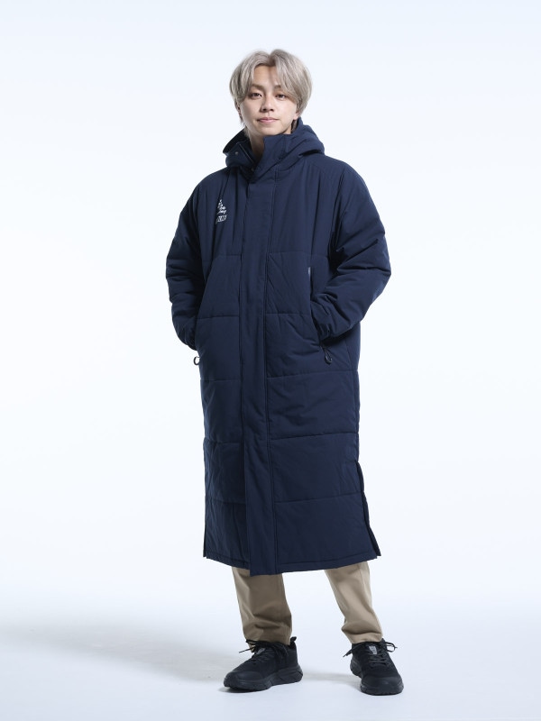 na7na⭐︎スボルメ　中綿コート 発熱中綿ベンチコート<br>(2カラー) ウェア SVOLME