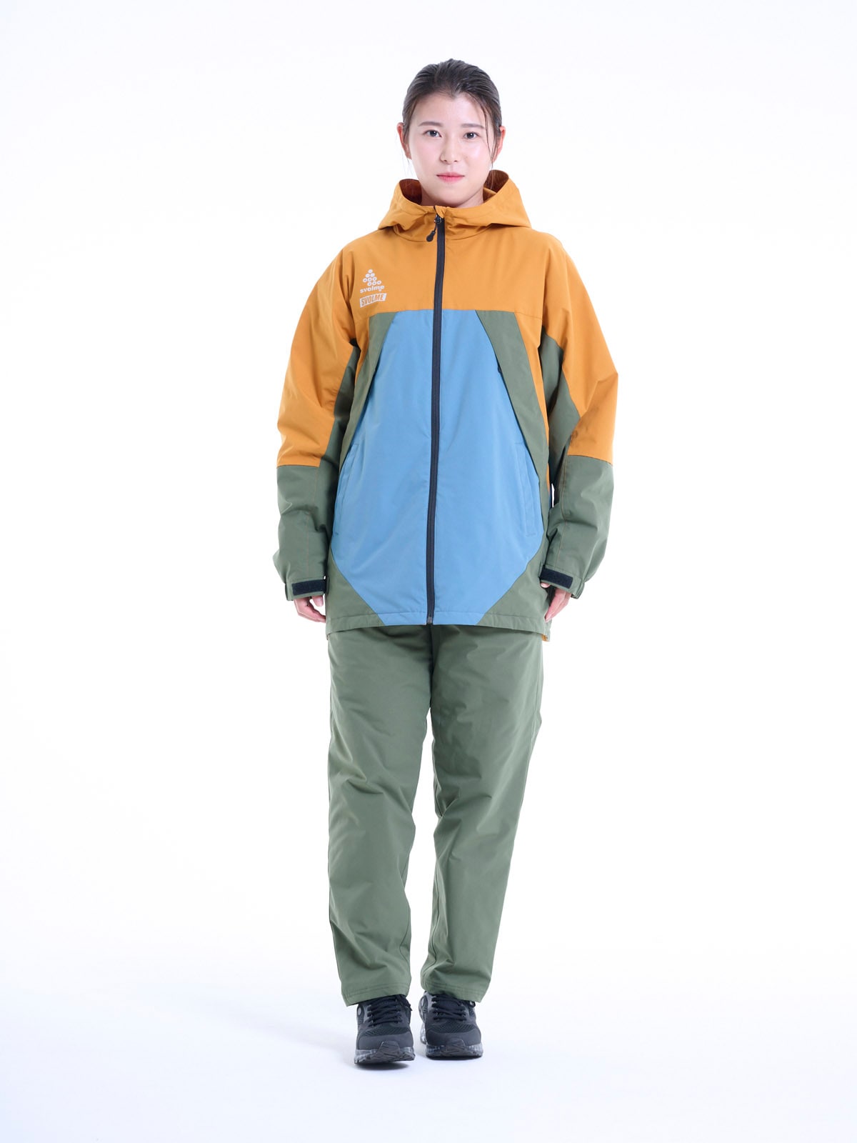 SVOLME スボルメ ライトウォームパーカー　セットアップ　ダンボール　L SVOLME（スボルメ） ライトウォーム星柄パーカー 【SVOLME|スボルメ