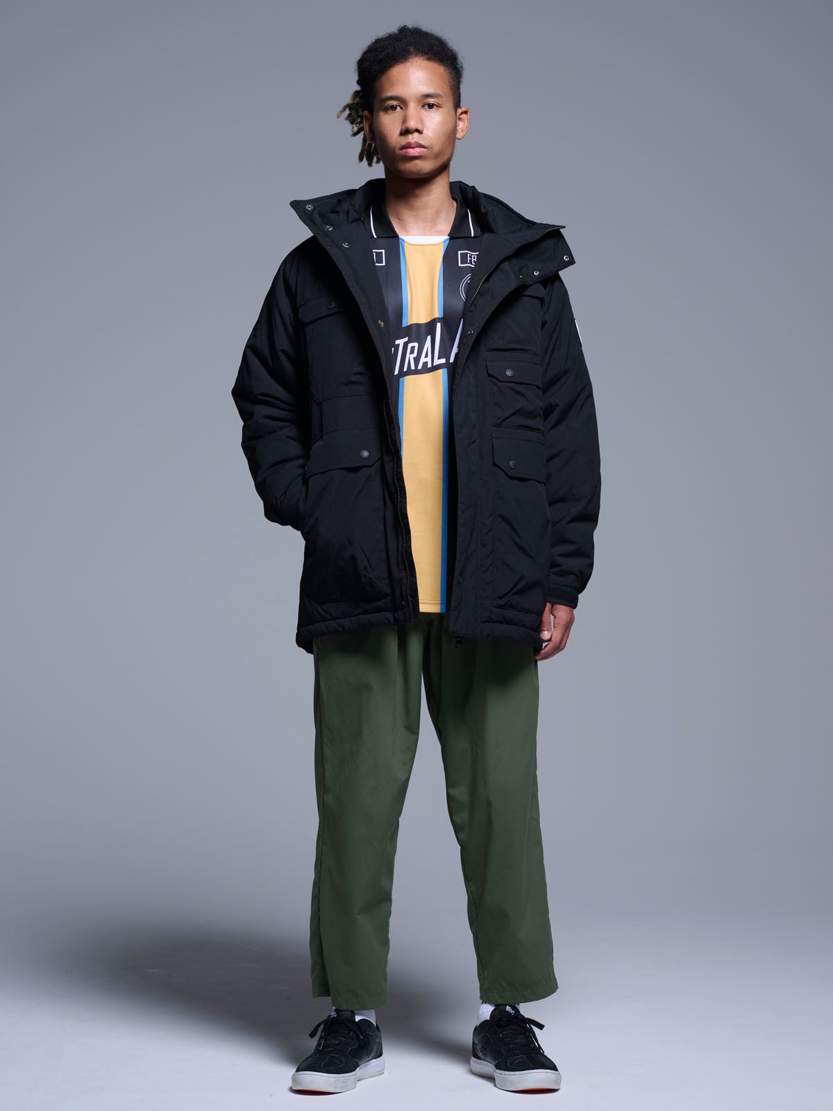 ルコック中綿ハーフコート le coq sportif（ルコックスポルティフ） ルコック ハーフコート