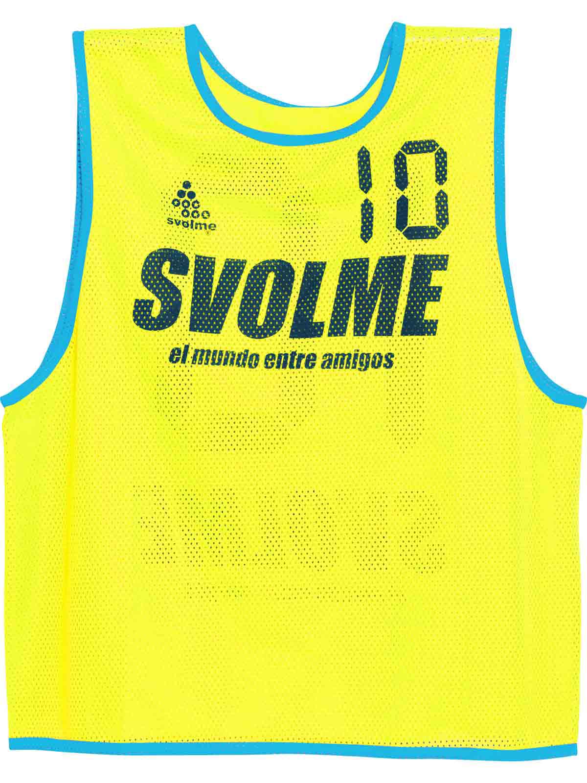 スボルメ　ビブス10枚セット SVOLME（スボルメ） 番号付きビブス10枚セット 大人用 サッカー