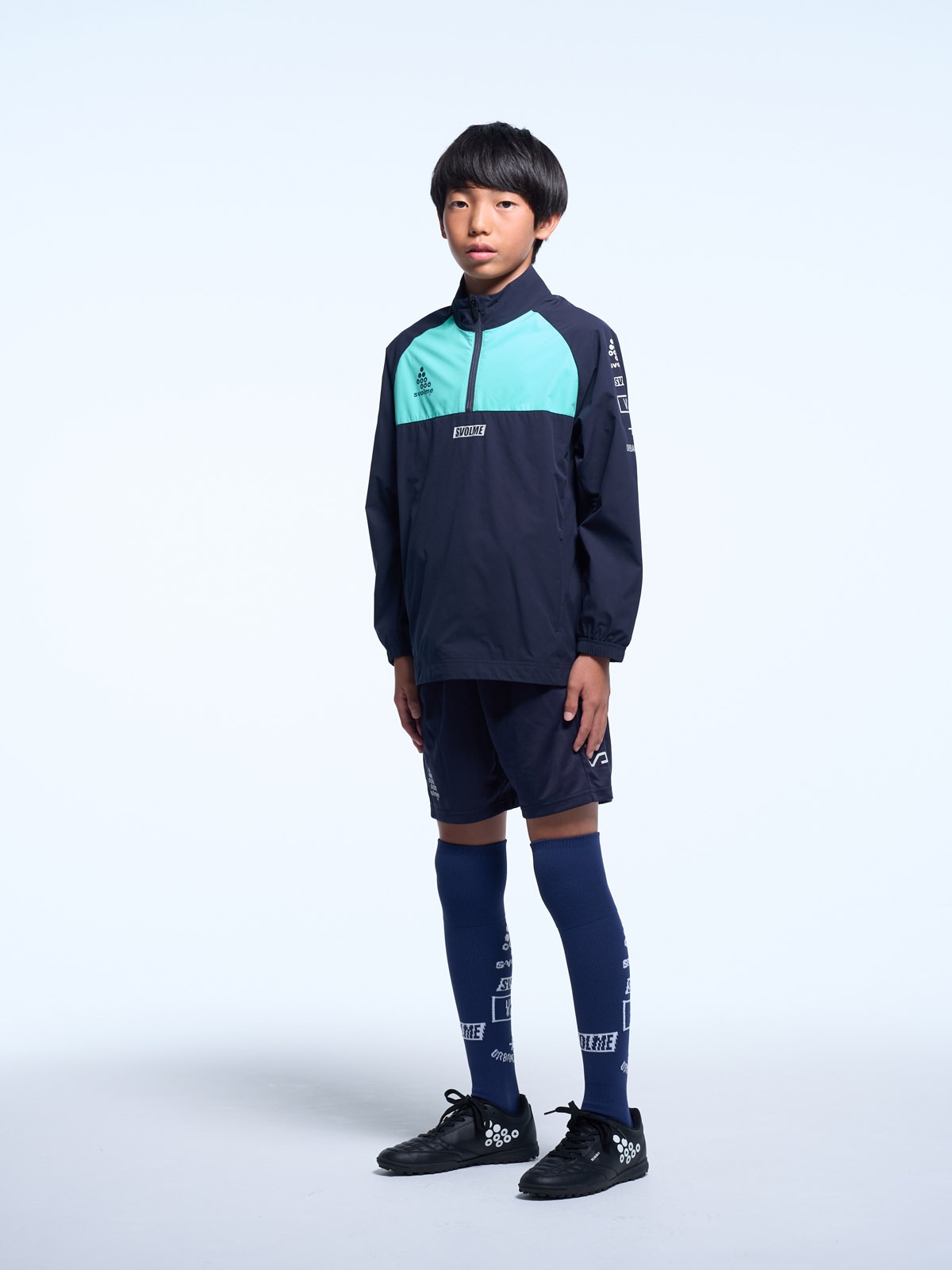 アトレティカ製 メキシコ代表 ハーフジッププルオーバー トレーニングピステ S Jrピステハーフジップトップ<br>(4カラー) カテゴリー,JUNIOR SVOLME