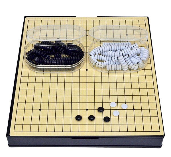 マグネット囲碁将棋両用セット MR04 碁石正数 盤サイズ横23cm×縦25cm