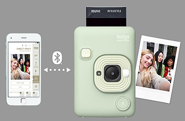 チェキ” INSTAX mini LiPlay ミスティーホワイト | フジフイルムモール