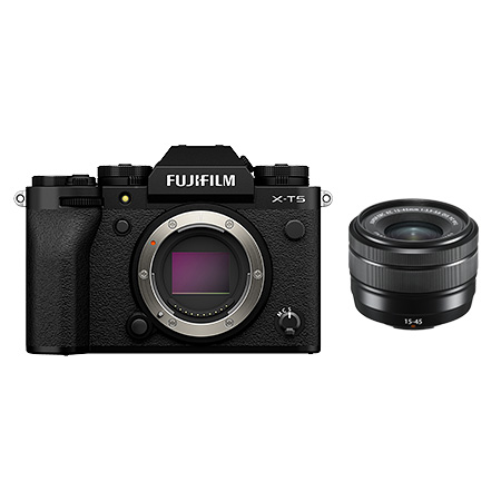 FUJIFILM X-T5 / XC15-45mmF3.5-5.6 OIS PZレンズキット ブラック