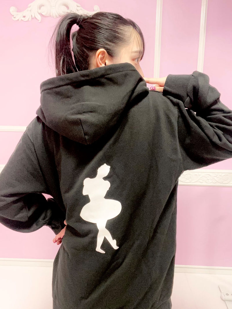 Kekke ジップパーカー ブラック – FANY Mall