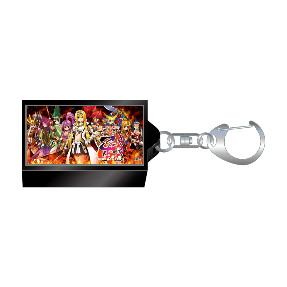 LEDパネルキーホルダー【戦国乙女～剣戟に舞う白き剣聖～】 | キュイン