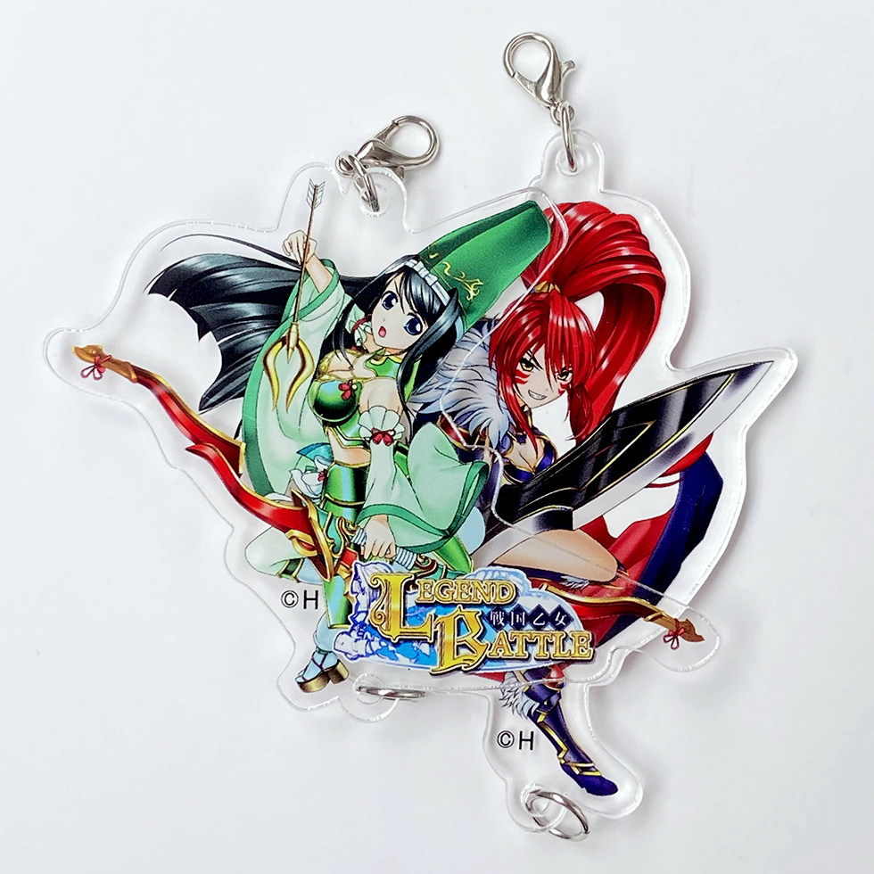 P戦国乙女 LEGENDBATTLE 図柄アクリルチャーム【ノブナガ】 | キュイン
