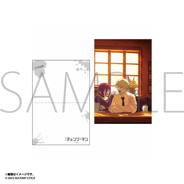 劇場版 チェンソーマン レゼ篇 メタリックポストカード ティザー