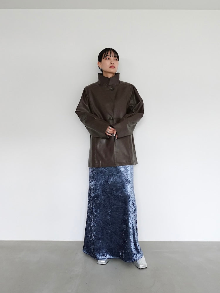 Velour Long Skirt｜大人気ベロアロングスカート – MARTE