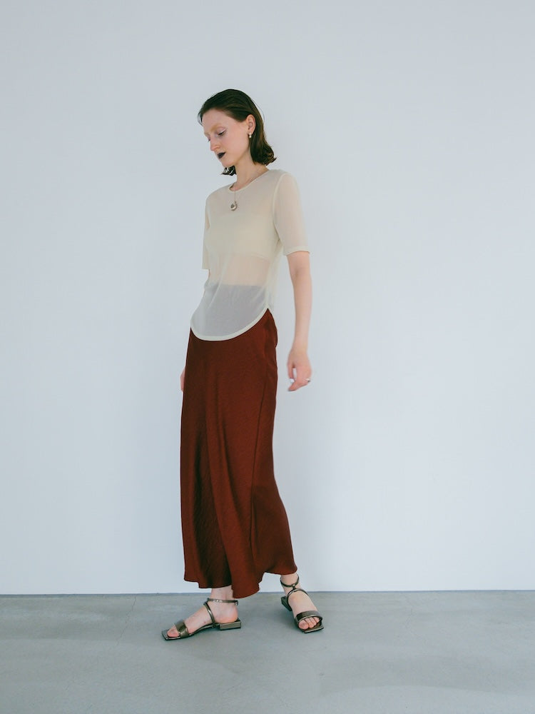 Silky Satin Skirt｜シルキーサテンスカート – MARTE