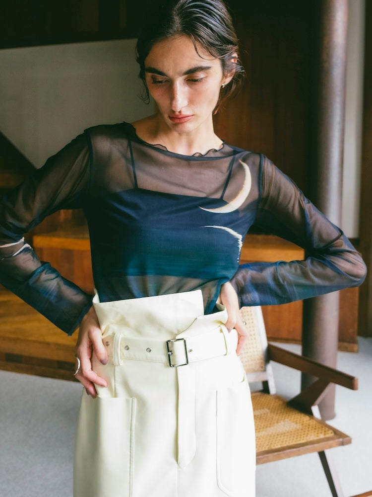 Sheer Top / 04Crescent – MARTE