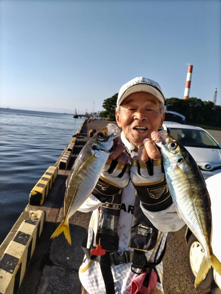 アジ、グレ、メイタの数釣り〜大分県乙津港 | マルキユー九州 フカセ