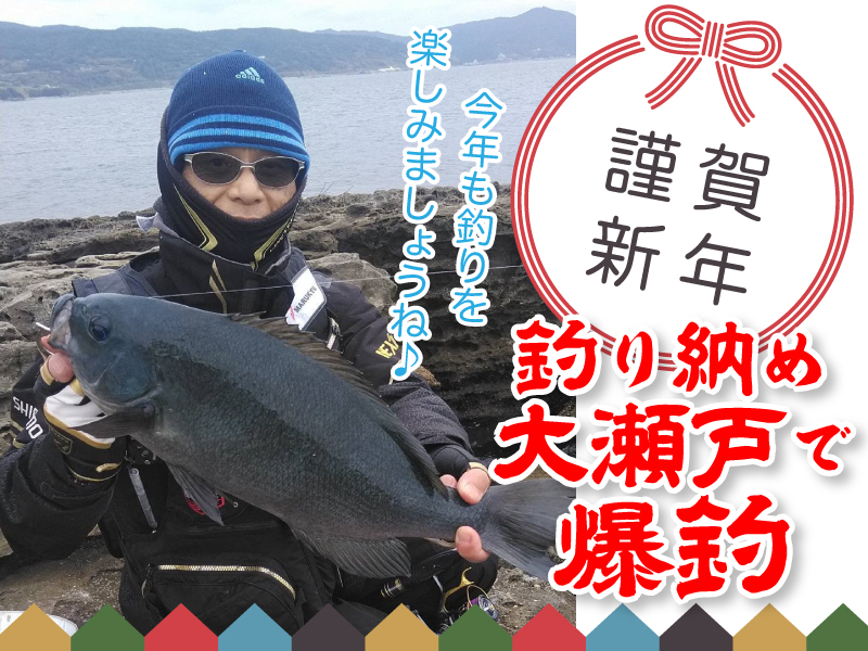 49cmグレ登場！大爆釣の釣り納め〜長崎県大瀬戸 | マルキユー九州