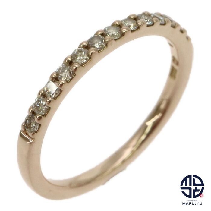 4℃/ヨンドシー K18PG ハーフエタニティ リング | 取引実績 | 尼崎の