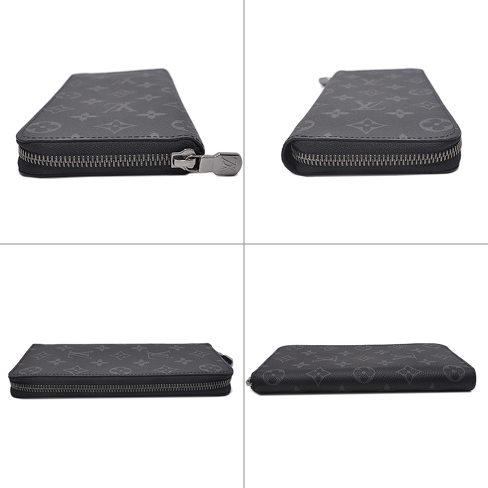 ルイ ヴィトン モノグラム エクリプス ジッピーウォレット ヴェル