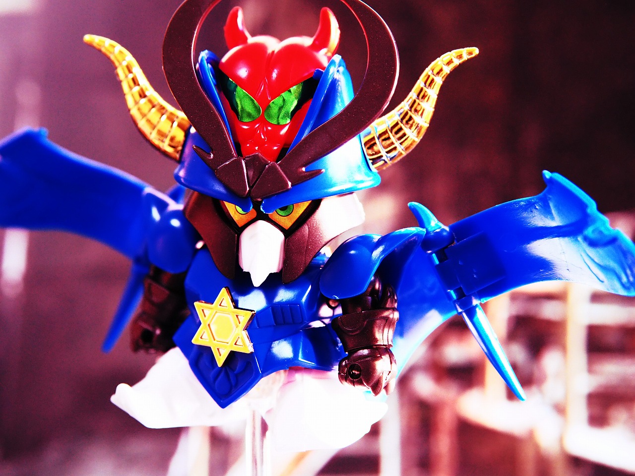 BB戦士No48 サタンガンダム 素組みレビュー | がちゃぽん戦士緊急出撃