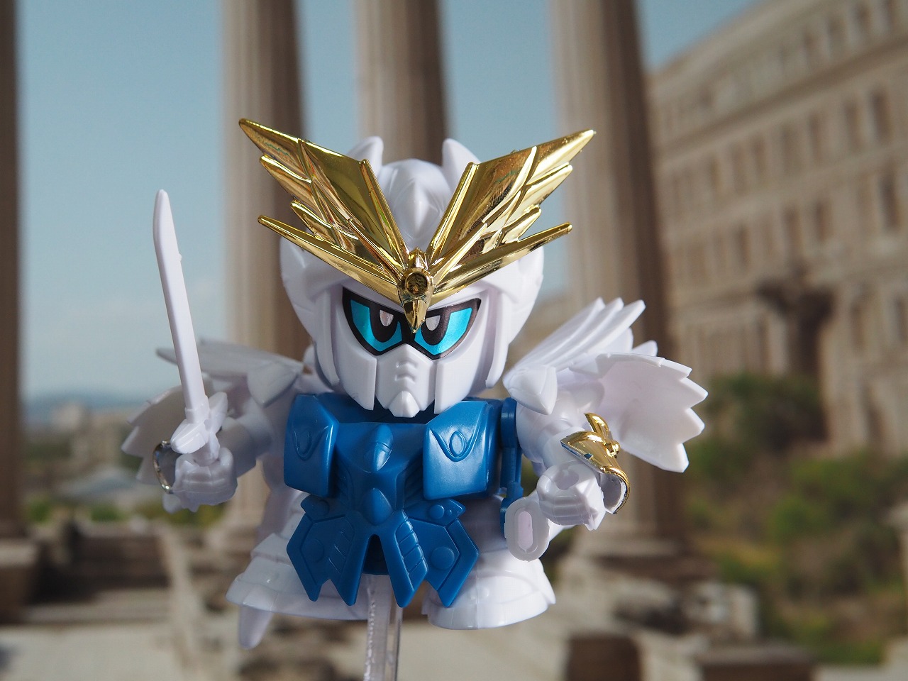 BB戦士No92 灼騎士F91 素組みレビュー | がちゃぽん戦士緊急出撃