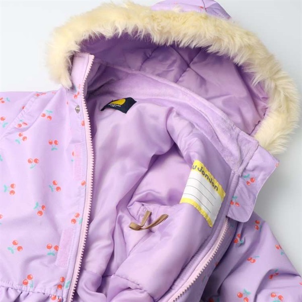 チェリー柄切替スノーコンビ スノー｜子供服・ベビー服の通販はこども