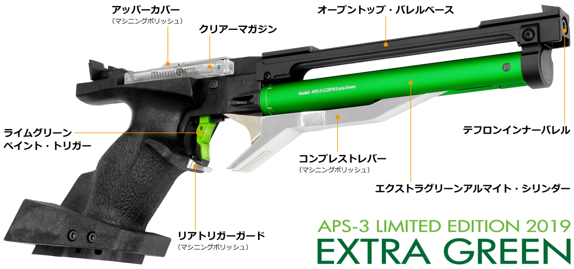 APSシリーズ | APS-3 LE2019 エクストラグリーン