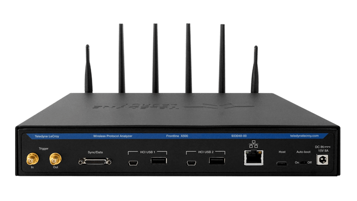 Frontline X500 ワイヤレス プロトコル アナライザ - テレダイン・レクロイ