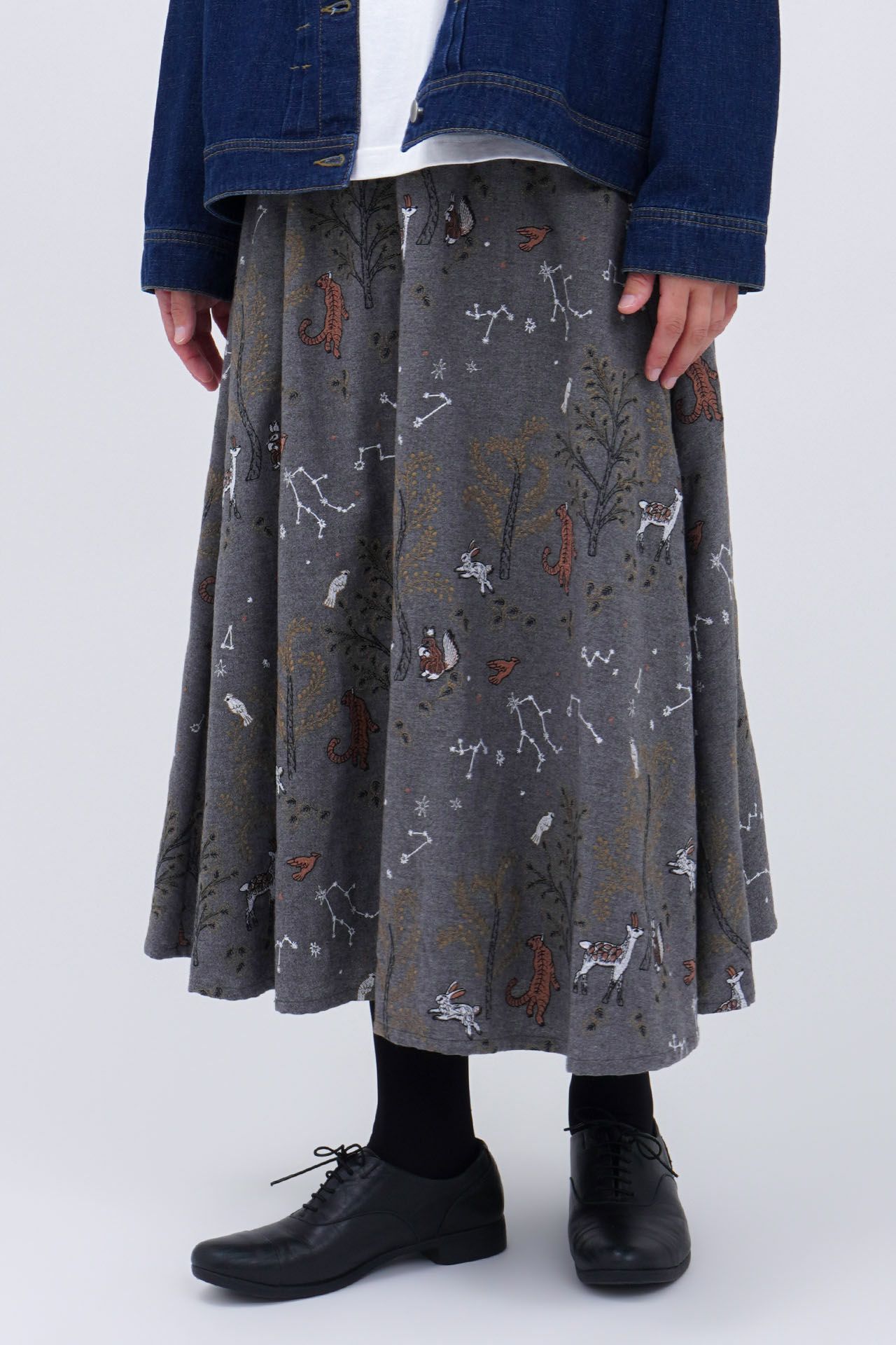 starry forest フレアスカート | marble SUD(マーブルシュッド)公式通販