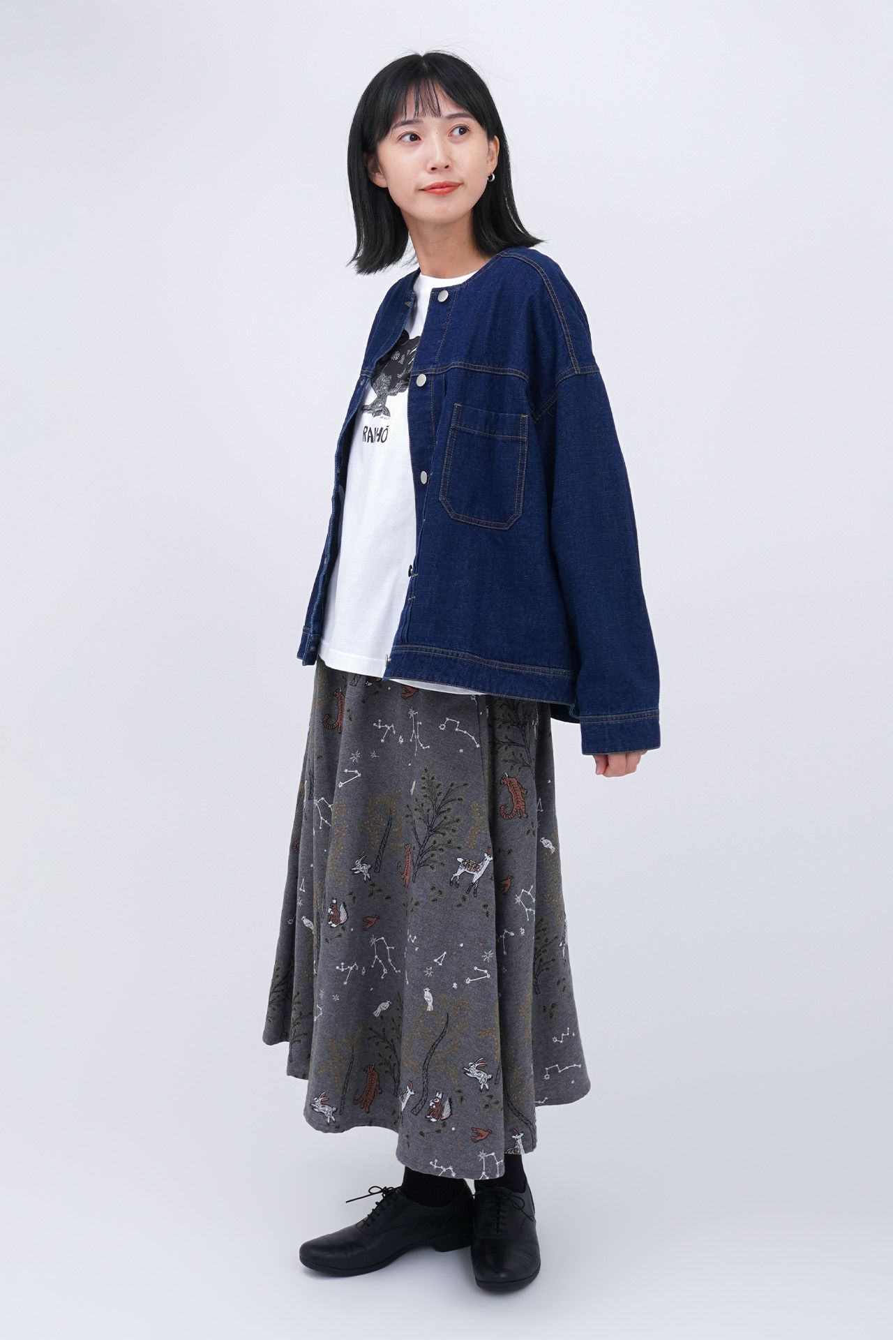 starry forest フレアスカート | marble SUD(マーブルシュッド)公式通販