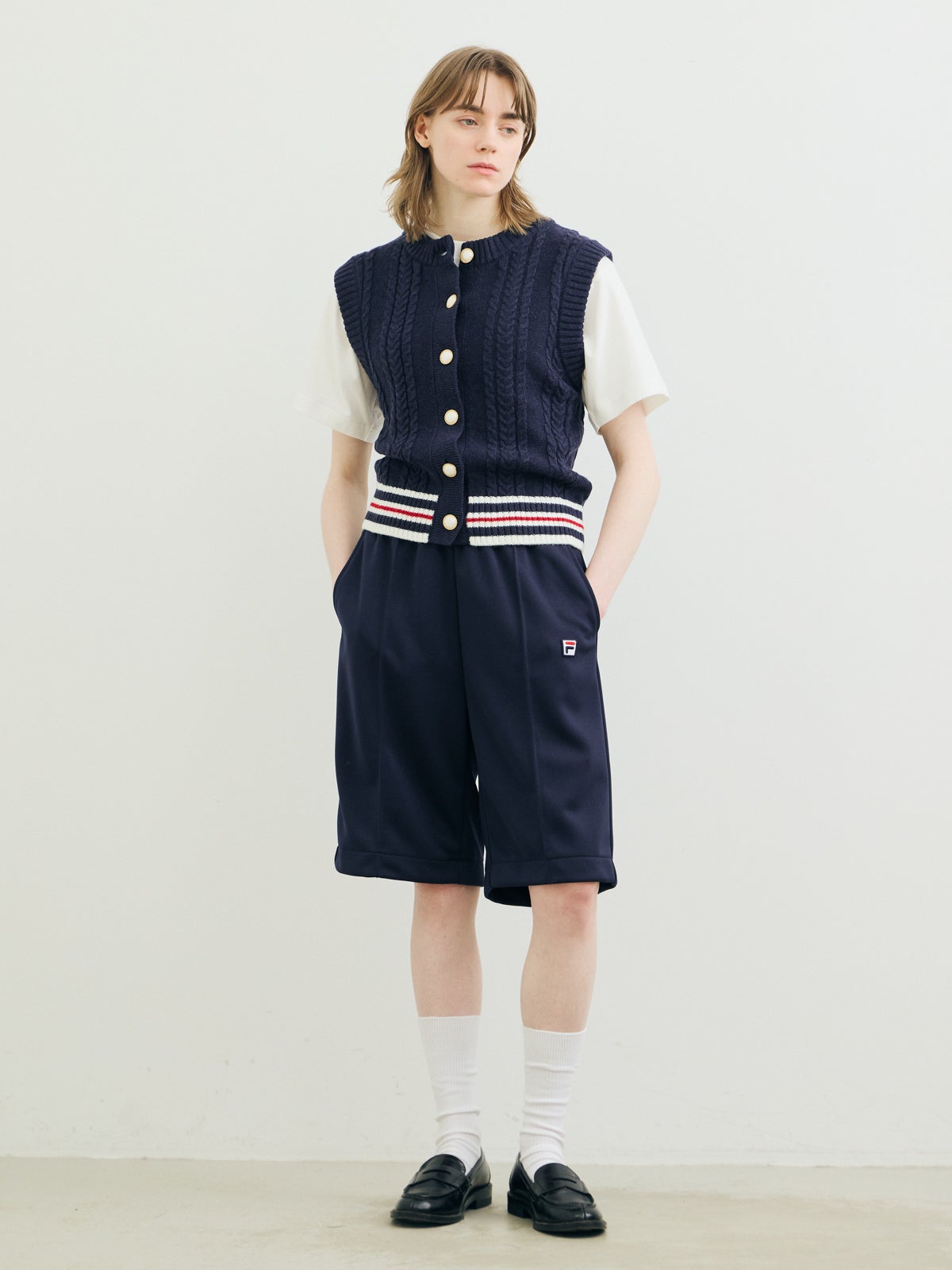 MARMARMAR FILAニットベスト｜ MARcourt ONLINE STORE - マーコート