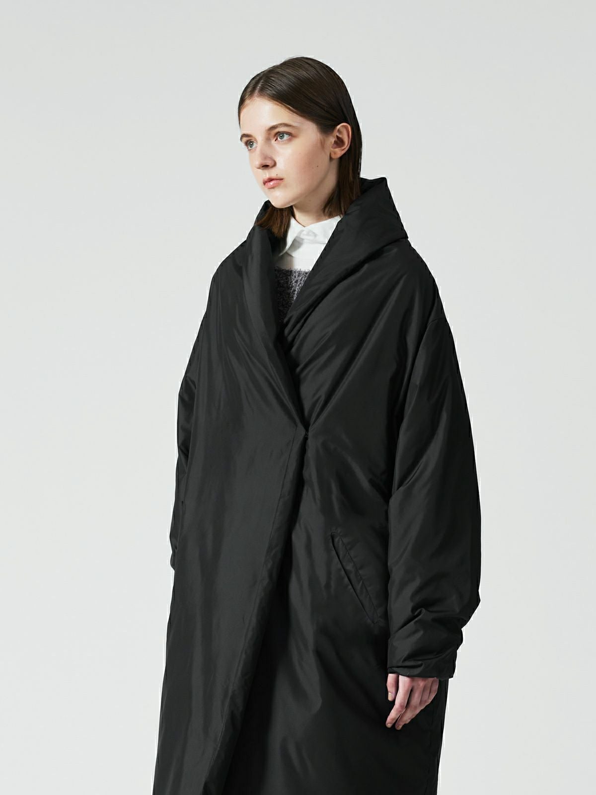 mizuiro ind ドレープライトダウンコート｜ MARcourt ONLINE STORE