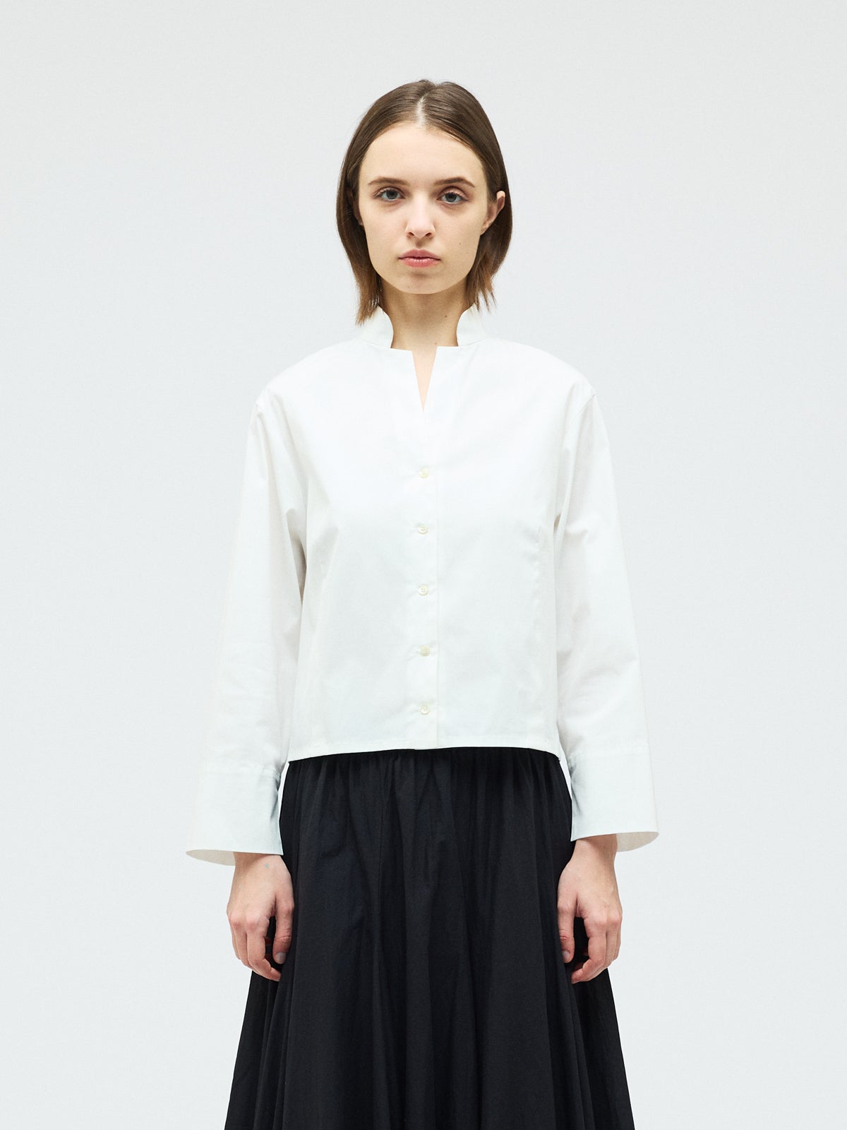 mizuiro ind ハーフスリーブバルーンシャツ｜ MARcourt ONLINE STORE