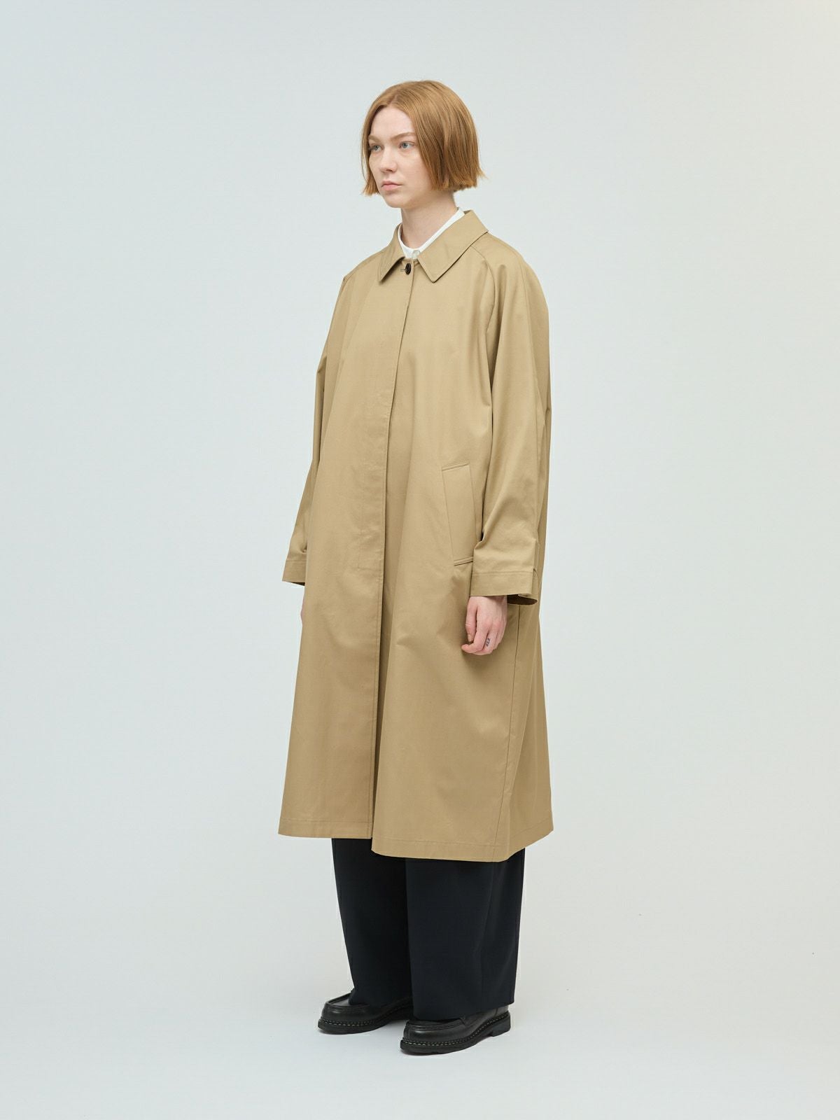 mizuiro ind ステンカラーコート｜ MARcourt ONLINE STORE