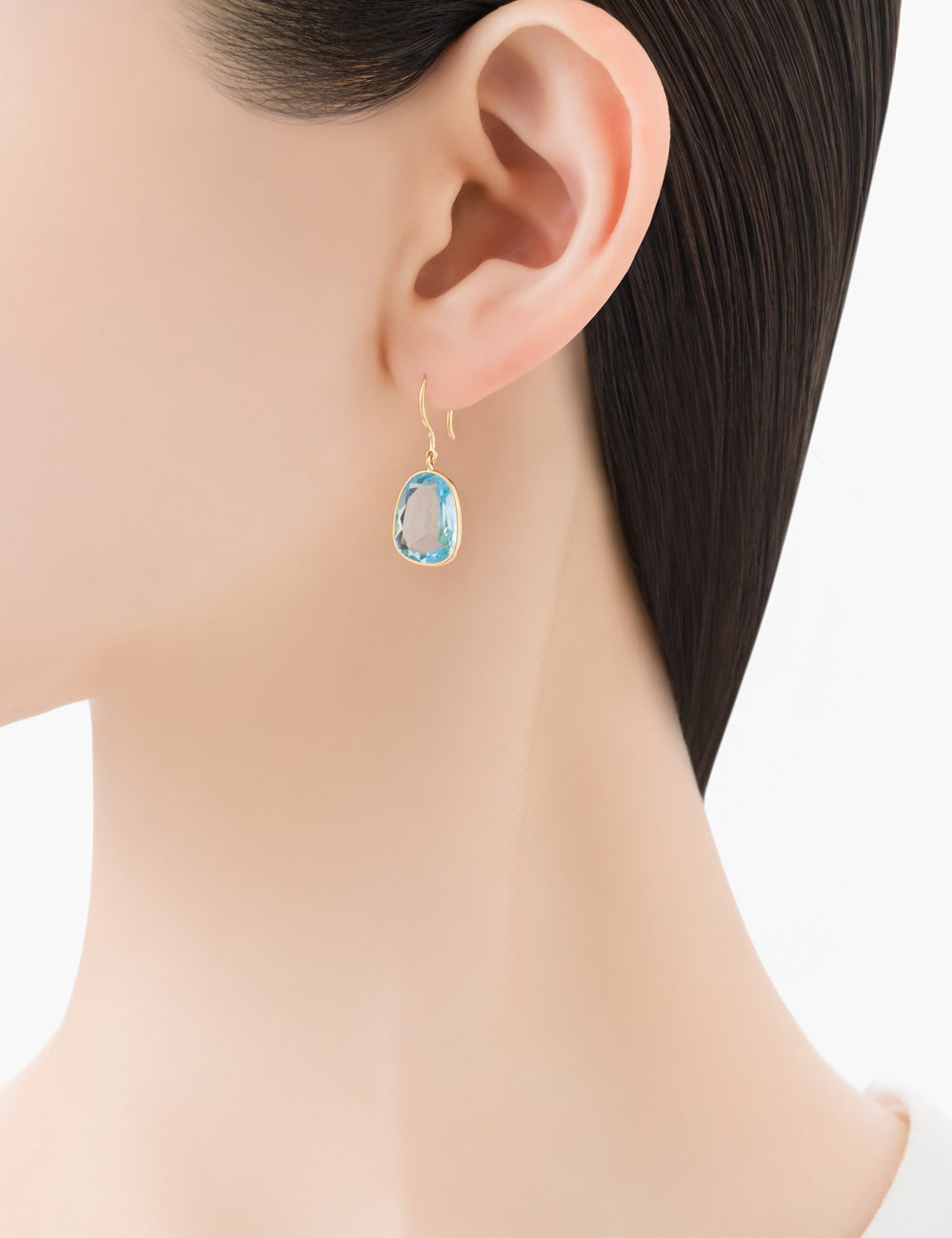 MARIHA(マリハ) Organic Gems ピアス スカイブルートパーズ M K18