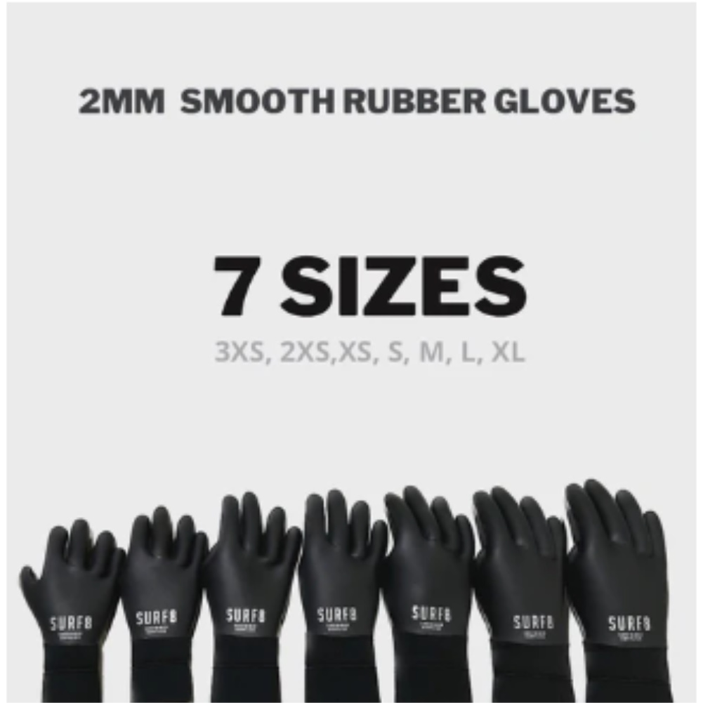25年新作 SURF8 サーフエイト サーフグローブ 2mm 手の平ジャージ