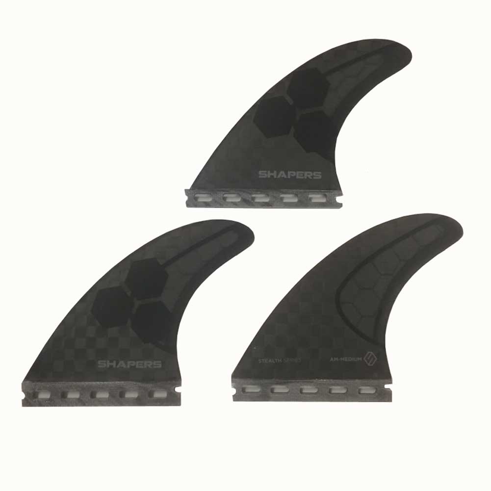 SHAPERS FINS AM1 corbon stealth FUTURE/シェーパーズフィン カーボン