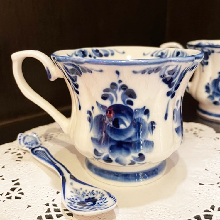 ロシア雑貨店マリンカ / グジェリ陶器