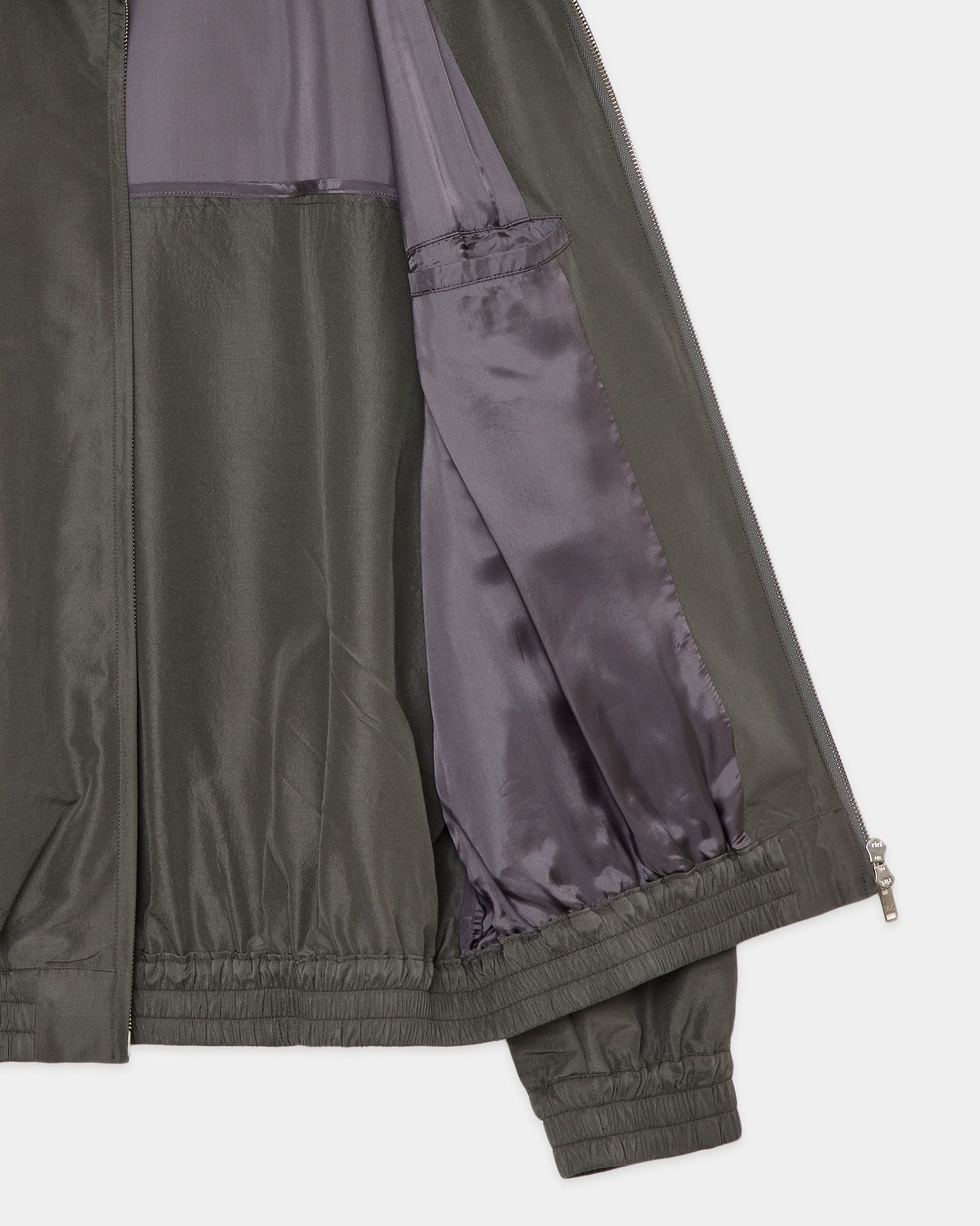 ブラタクシルクxオーガニックウールタフタ / スポーツジャケット, Sage