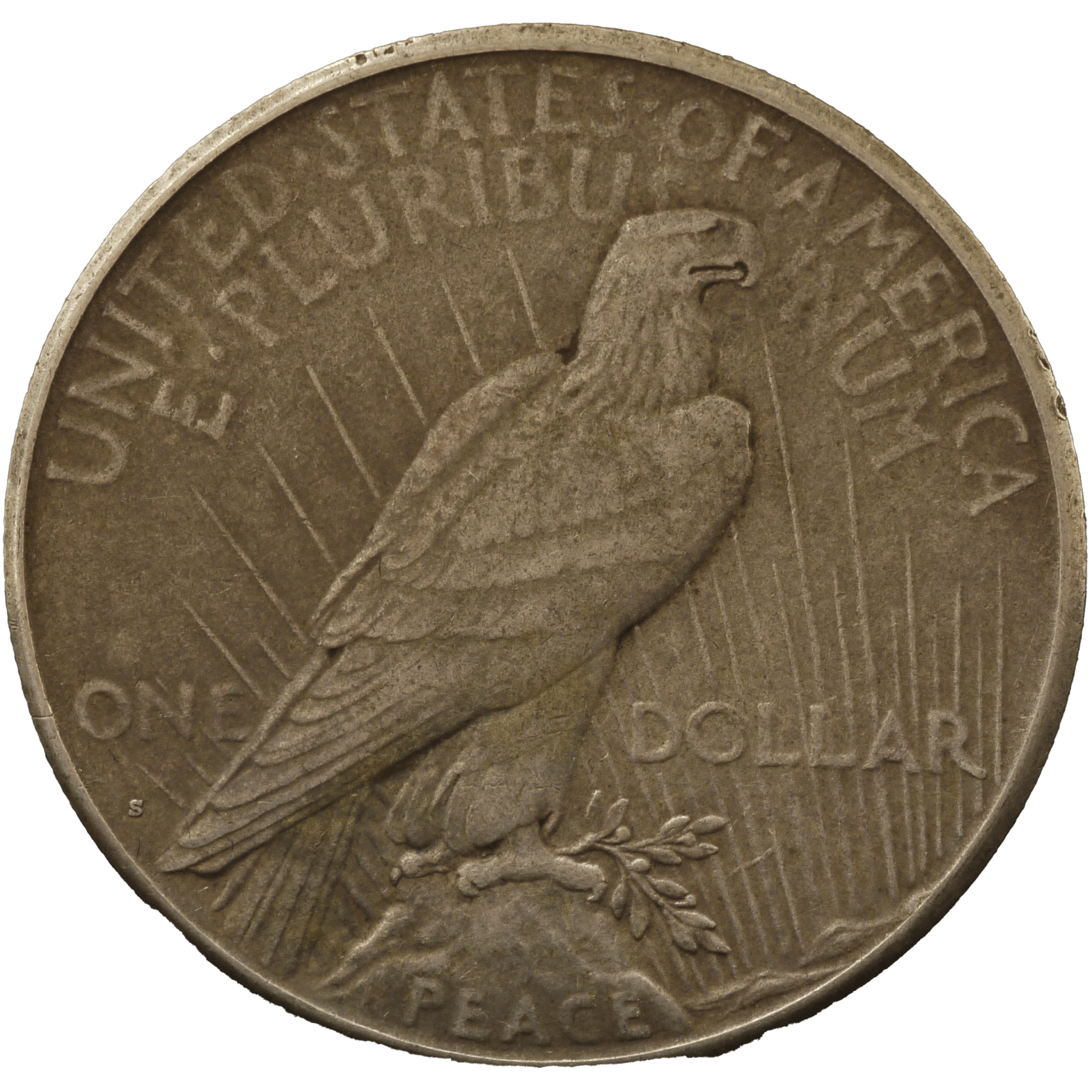 アメリカ 1ドル銀貨 1925年 ピースダラー サンフランシスコ鋳｜NJ